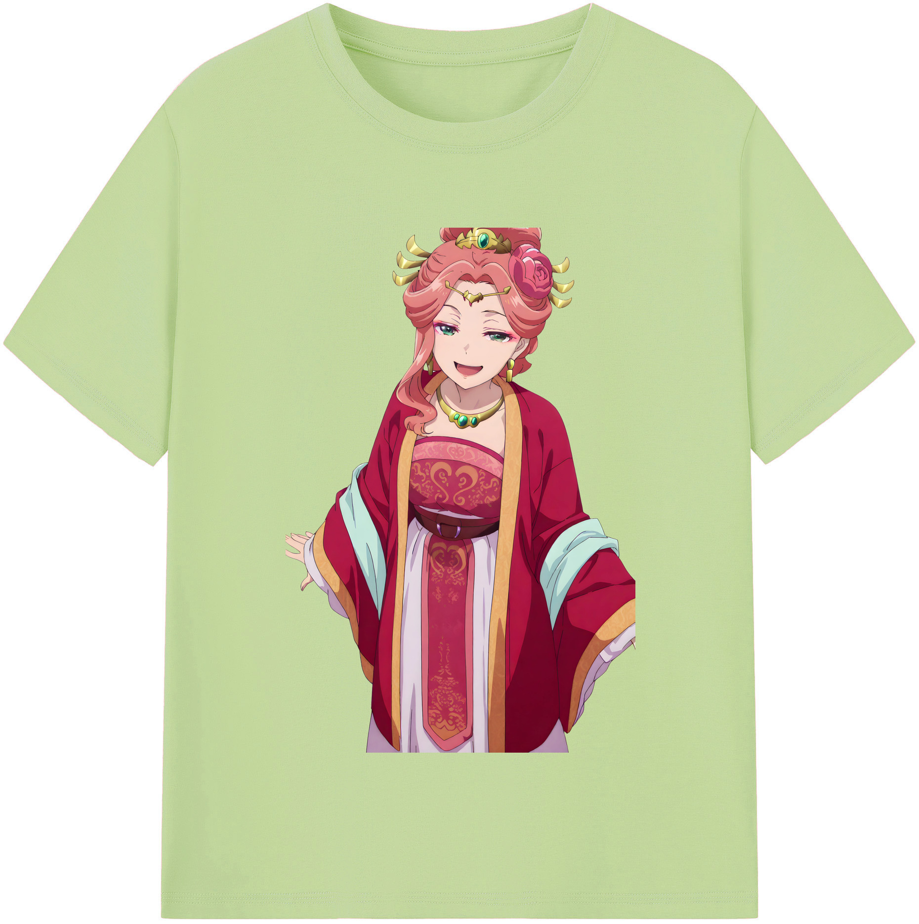 （画像用） 薬屋のひとりごと The Apothecary Diaries 綿100％半袖Tシャツ（フロントプリント）